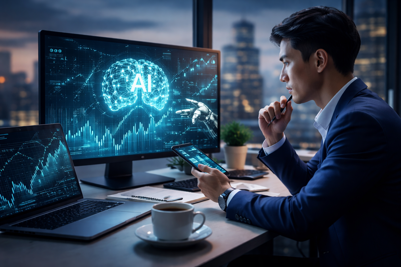 الاستثمار في أسهم الذكاء الاصطناعي: فرصة أم فقاعة؟