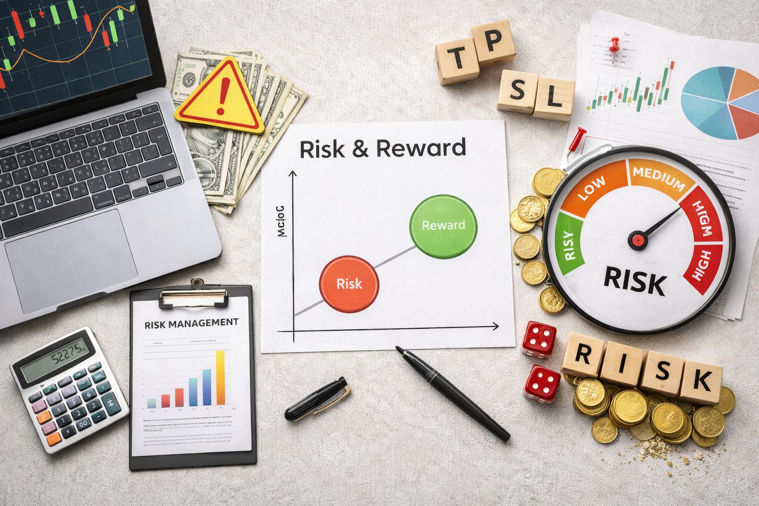 إدارة المخاطر في التداول